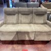 PALLISER Tan Three Seater Recliner with Touch Sensor Button