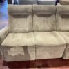 PALLISER Tan Three Seater Recliner with Touch Sensor Button