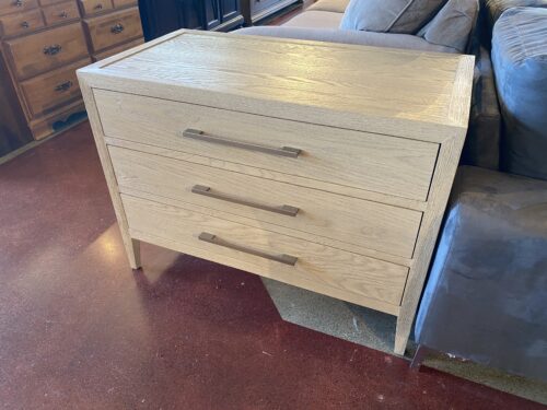 RESTORATION HARDWARE French Contemporary Closed Nightstand