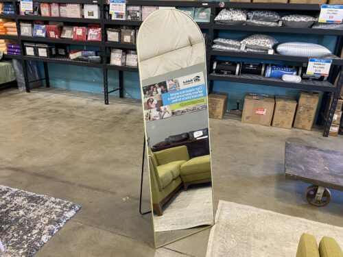Stand Alone Arched Mirror