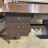 Mid-Century Desk with Six Drawers