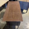 Mid-Century Desk with Six Drawers