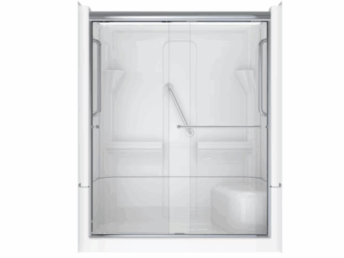 LAUREL MOUNTAIN Almedia Shower Alcove Kit Model #6030SH1S4PSRWC1