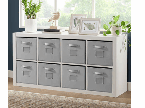 NEW! BAYSIDE O'nin 8 Storage Bin Room Divider
