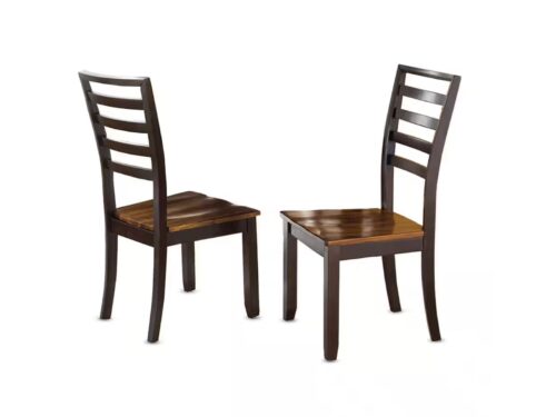 NEW! STEVE SILVER Abaco Brown Chair Set (2)