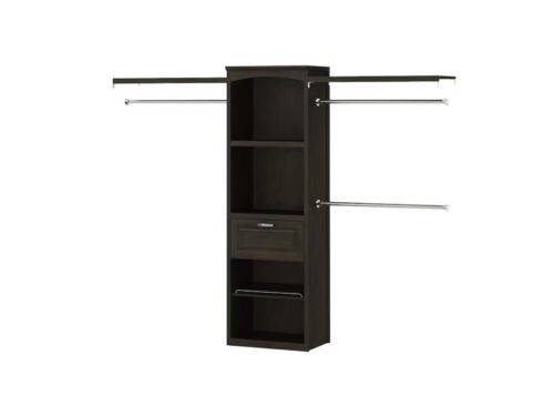 NEW! ALLEN + ROTH Complete Java Closet Kit - Adjustable