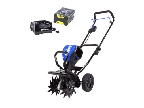 KOBALT Forward-rotating Cordless Electric Cultivator (Battery and Charger Included)
