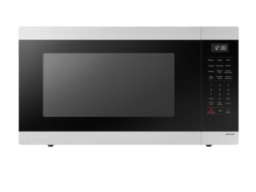 NEW! SAMSUNG 1.9 CUFT Countertop Microwave Model #MS19DG8500SR