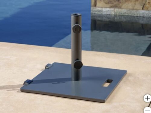 NEW! SUNVILLA Square Flat Commercial Umbrella Base