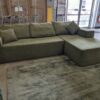 NEW! OVIOS Compression Sage Green Double Chaise Moduler Sofa