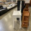 Simple White 1 Drawer Vanity Desk