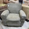 ASHLEY Heart Backed Sage Green Sofa Chair