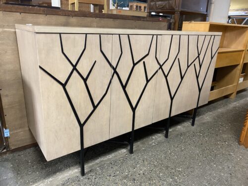 HOOKER FURNITURE Melange Branch 4-Door Entertainment Credenza