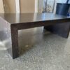 Dark Brown Modern Wooden Coffee Table