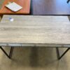 Hilton Grey and White Wood Desk
