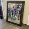 Jungle Ruins Ribbed Frame Hanging Mirror