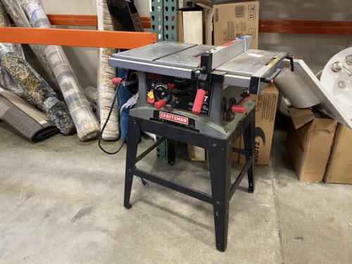 CRAFTSMAN Table Saw Model #137.21825