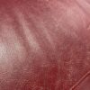NATUZZI Dark Red Leather Loveseat