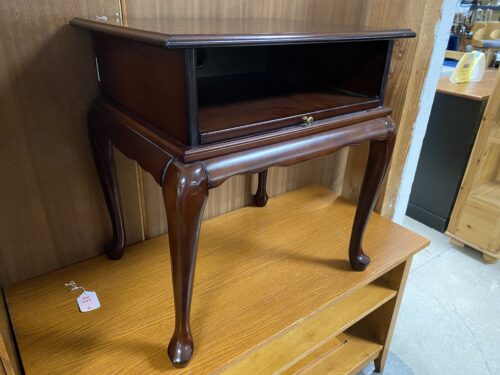BOMBAY Cherry Stained Open Nightstand