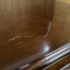 BOMBAY Cherry Stained Open Nightstand