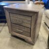 COASTER Kauffman 2 Drawer Farmhouse Aged Nightstand