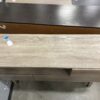 Modern Grey Asymmetric Angled Leg TV Stand
