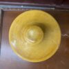 MCM Yellow Porcelain 3-Piece Kitchen Canister Set