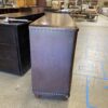 CORT Red Toned 6 Drawer Silver Pull Dresser