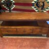 WORLD MARKET Sturdy Warm Brown 3-Drawer Media Stand
