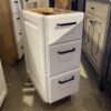HUNTWOOD White Slim Cabinet, Loose Drawers