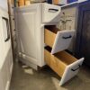 HUNTWOOD White Slim Cabinet, Loose Drawers