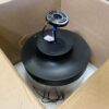 KOHLER Purist 18" Matte Black Pendant Light