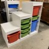 Colorful Storage Cubby w/ Bins