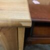 Knotty Pine Lockable 3-Shelf Cabinet