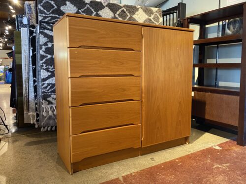 Warm Blonde Adjustable Shelf Wardrobe Storage Combo