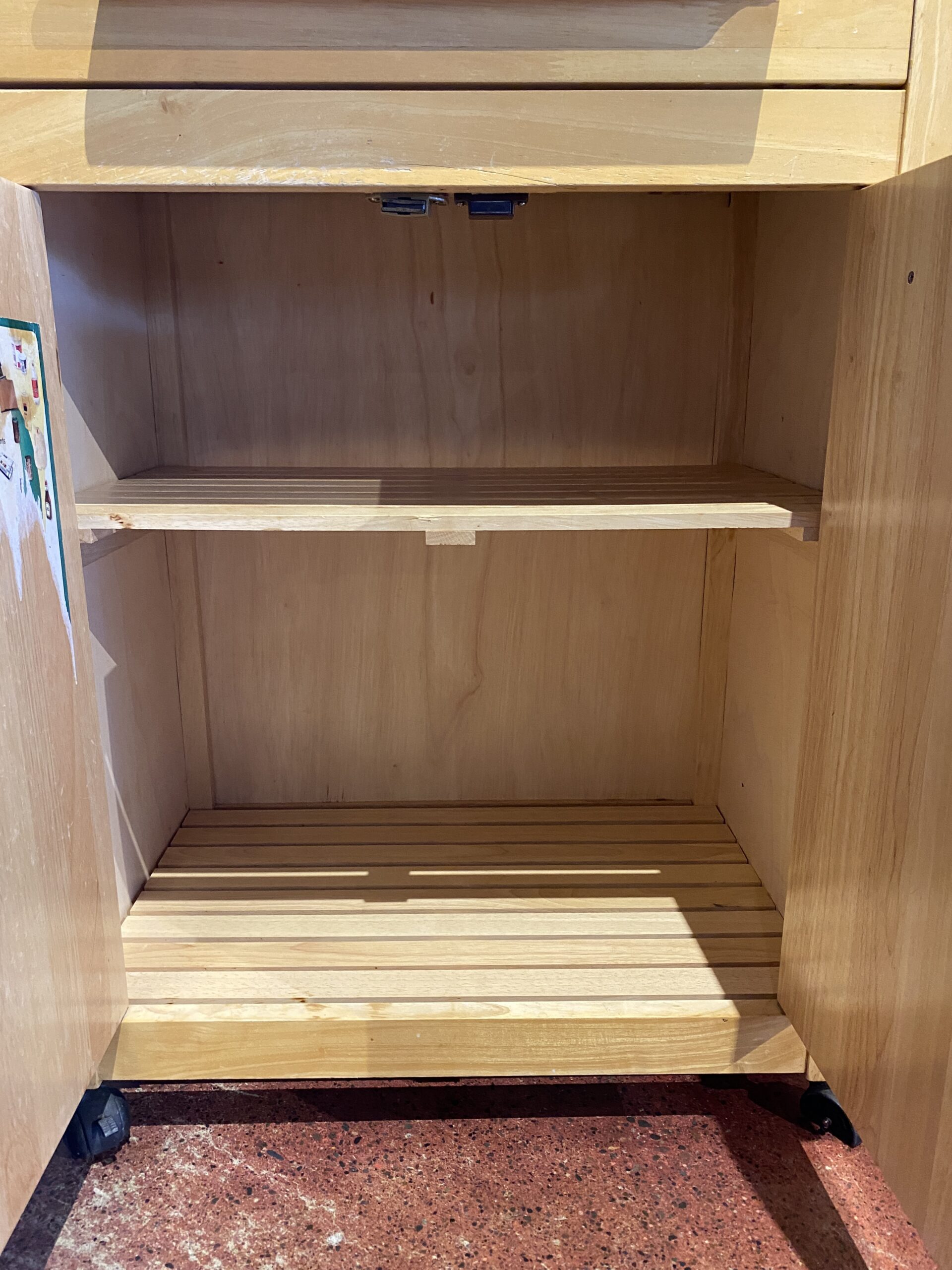 Easy Rolling Blonde Kitchen Cart W Slat Shelves Habitat Stores 20250705 193414514 IOS Scaled