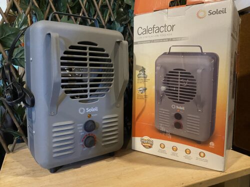 SOLEIL Calefactor Tabletop Plug-In Heater
