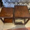 Nesting Tables Duo on Wheels (2)