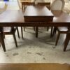 ETHAN ALLEN Mission Style Dining Set w/ 6 Chairs & Leaf