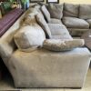 Suede Grey 5-Seat Sectional