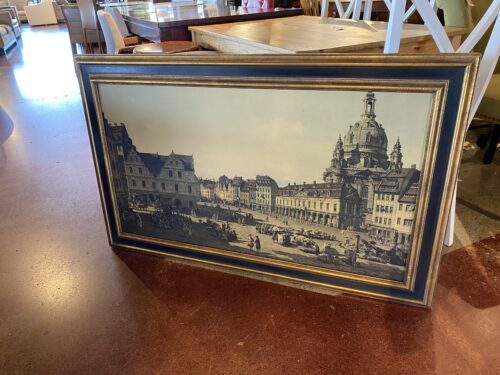 "New Market at Dresden" by Canaletto