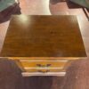 TRADEWINS Two Drawer Nightstand in Cherry Finish