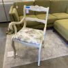 French Provincial Style White Wood Dining Chair