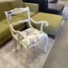 French Provincial Style White Wood Dining Chair