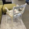 French Provincial Style White Wood Dining Chair