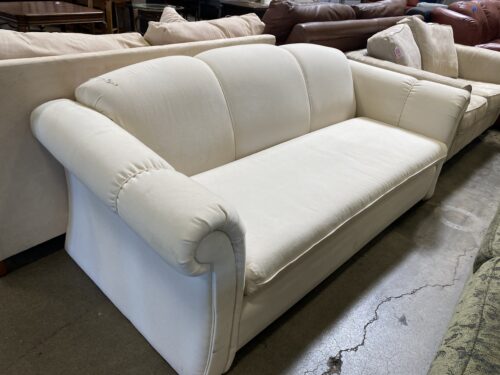 Off White Low Profile Sofa