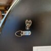 Oval Mirror with Silver Frame