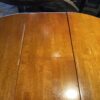 Two Tone Table with Flip Up Center Leaf