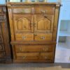 Country Style Dresser with Cabinet and Drawers
