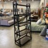 BAYSIDE Elise Ladder Style Industrial Bookshelf